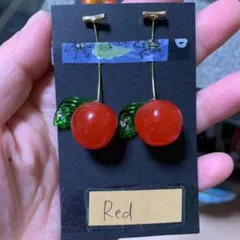 チェリーピアス♥レッド