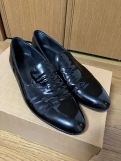 おかせい様]TORNADOMARTブラックドレスシューズ新品未使用品箱付き
