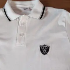 BIKE NFL Las Vegas Raiders ポロシャツ ホワイト Lのサムネイル