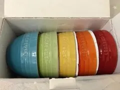 ♦︎④LE CREUSET スモールライスボウル レインボー5個セット - メルカリ