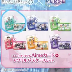 プロセカ VIRTUAL SINGER アクリルカードケース Aime付き