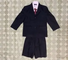 ADIARほか（コムサイズム等）キッズフォーマルスーツ一式（4点セット）　120