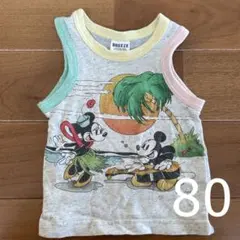 ミッキー　ミニー　タンクトップ　80