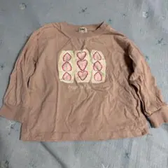 ブランシェス　DRC フルーツサンド　ロンT Tシャツ　110 ピンク