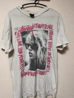 STUSSY LAURA TEE ローラ フォト Tシャツ M size