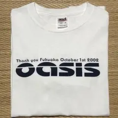 oasis tシャツ Mサイズ 白色　2002年　福岡公演のサムネイル