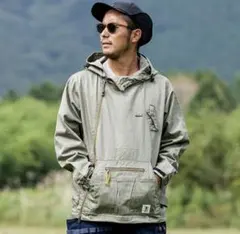 grn outdoor HIASOBI CAMPER JACKETオリーブM - メルカリ