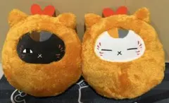 夏目友人帳 もふぐっとぬいぐるみ ニャンコ先生エビフライ大好き 2種セット