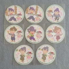 忍たま乱太郎 ☆ アニメイトカフェ 特典 コースター 8枚セット