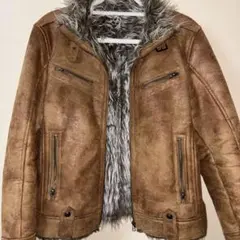 ブルゾンジャケット ファー