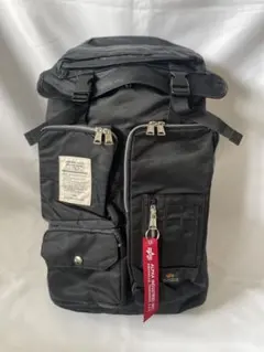 アルファインダストリーズ MA-1 メンズ バックパック リュック ブラック