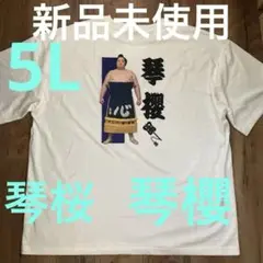 新品未使用　琴桜　5L Tシャツ　大相撲