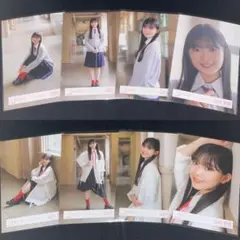 櫻坂46 山川宇衣　「死んだふり」MV衣装　白衣装　制服衣装　生写真　コンプ　②