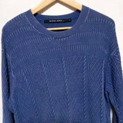 【NIKO AND…】綿100％セーター　サイズ4　(L)