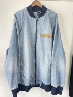 古着 デニムジャケットオーバーサイズ