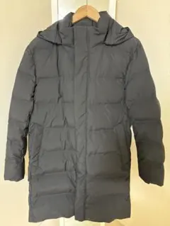 UNIQLO フード付き ダウンジャケット L グレー