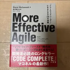 More Effective Agile ～ "ソフトウェアリーダー"になるた…