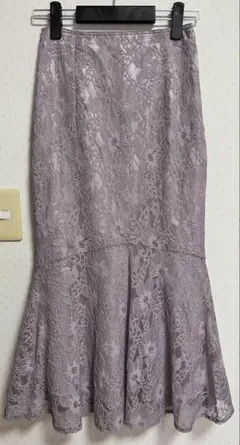 GRL グレイル　花柄レースマーメイドスカート　pm123 ピンク　Mサイズ