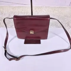 エティエンヌアイグナー ショルダーバッグ レザー ゴールド 金具