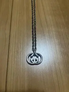 廃盤】グッチ（GUCCI）インターロッキング イナズマネックレス - メルカリ