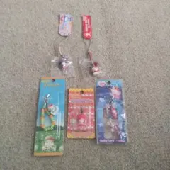 ハローキティ ご当地ストラップ５セット