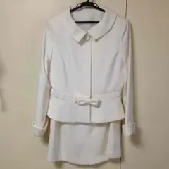 入学式などにぴったり＊白の祝賀スーツ＊