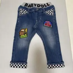 BABYDOLL ベビードール カーズ　デニム　90
