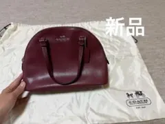 新品　coach ハンドバック　ドーム型