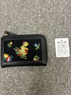 FEILER フェイラー ハイジ 3つ折り財布 シェニール織 黒 - メルカリ