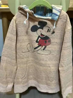 DENIM&DUNGAREEミッキーマウス パーカー M-LARGE 140cm