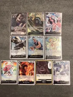 ワンピースカード クロコダイル リーパラ SEC パラレル おまけセット