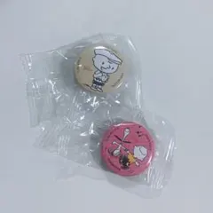 スヌーピー 缶バッジ 2個セット くら寿司のサムネイル