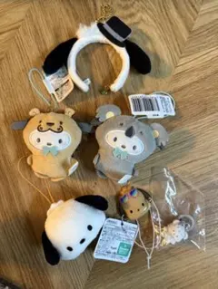 ポチャッコ　キーホルダー　マスコット　セット