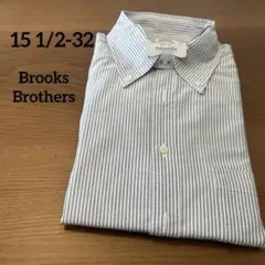 ☆USAコットン☆ブルックス ブラザーズ ストライプシャツ MILANO FIT