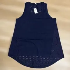 未使用品　GAP ネイビー ノースリーブ トップス