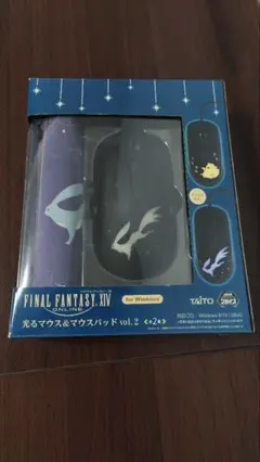 FINAL FANTASY XIV 光るマウス＆マウスパッド カーバンクル