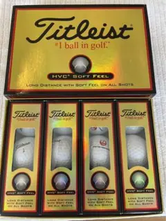 タイトリストゴルフボール HVC soft feel JALロゴ入り　白12球のサムネイル