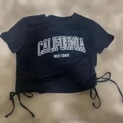 SHEINショート丈Tシャツ