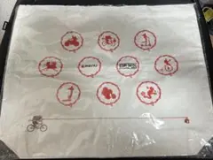 ワンピース×menu トートバッグ　白