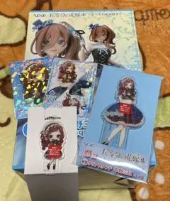 U*A様 ひこくじ　五等分の花嫁　中野三玖　フィギュア　5点セット