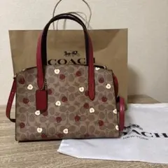 希少✨極美品✨コーチ チャーリー キャリーオール 2way シグネチャー