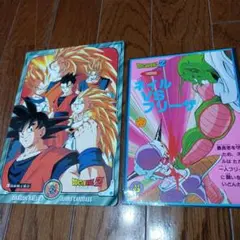 ドラゴンボールＺ ジャンボカードダス　大判カード　2枚セット
