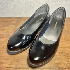 【極美品】Hills Avenue エナメル ブラック ウェーブ24.0cmのサムネイル