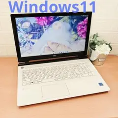 Windows11✨メモリ8GBでサクサク☘️カメラ付すぐ使えるノートパソコン