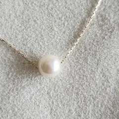 未使用 18k パール3連ネックレス 真珠 刻印あり 綺麗キラキラ - メルカリ