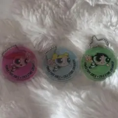 パワーパフガールズ アクリルキーホルダー 3種コンプリートセット