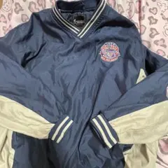 ネイビー プルオーバー ナイロンジャケット