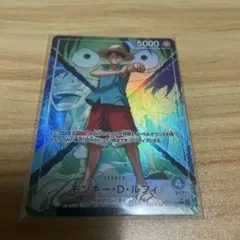 ワンピースカード引退品 赤青エース 赤緑ルフィ リーダーパラレル 構築