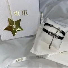 最終価格 Dior ベルベットチョーカー クリスタル装飾 - メルカリ