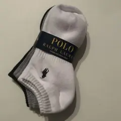 新品　NAIGAI ポロ　ラルフローレン　ソックス　3足　23-25cm 値下×